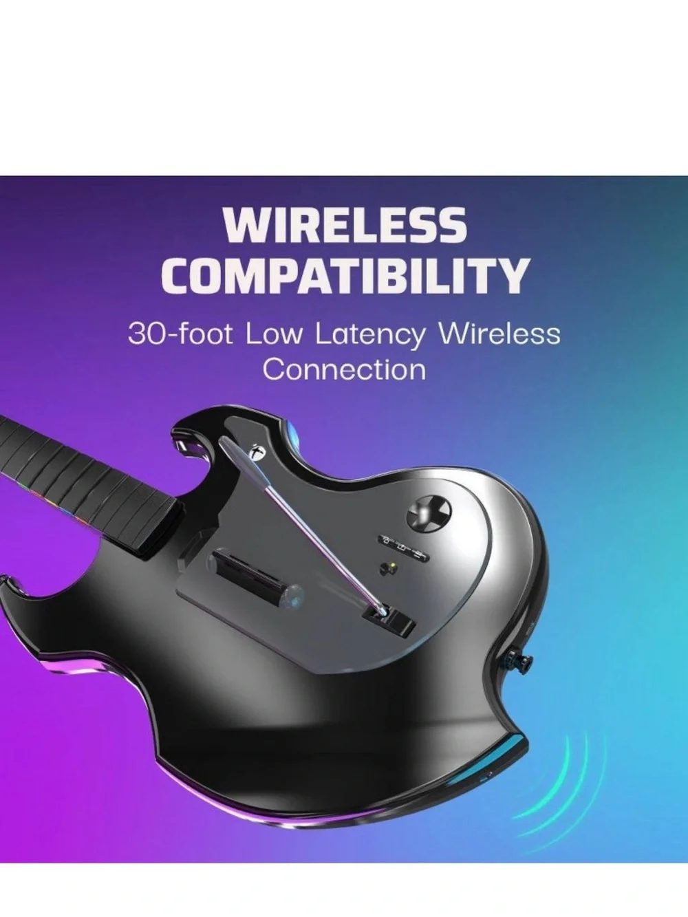 PDP Riffmaster Wireless Guitar Controller Xbox Fortnite Rock Band Brand New